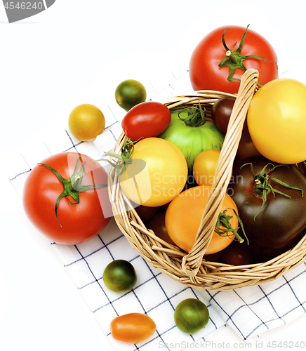 Image of Fresh Colorful Tomatoes