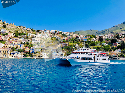 Image of Beautiful view of Symi island