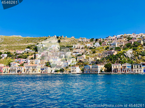 Image of Beautiful view of Symi island