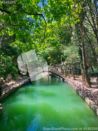 Image of historic park in Rodos