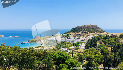 Image of Panoramic view of Lindos