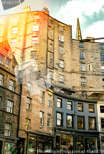 Image of view of West Bow Street, Edinburgh