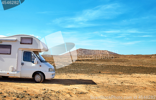 Image of Camping car in Lanzarote island