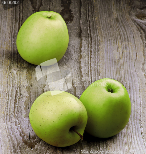 Image of Three Green Apples