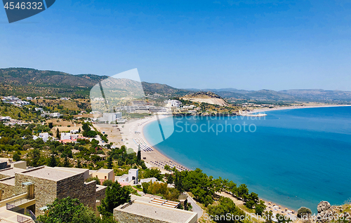 Image of Beautiful landscape of Rhodes Island