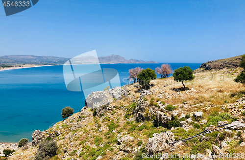 Image of Beautiful landscape of Rhodes Island