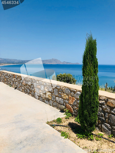 Image of Beautiful landscape of Rhodes Island