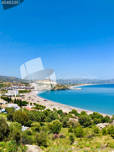 Image of Beautiful landscape of Rhodes Island