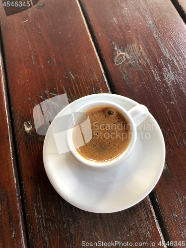 Image of cup of greek coffee