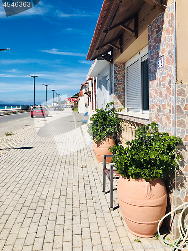 Image of View of Akti Kanari Street in Rodos, Greece