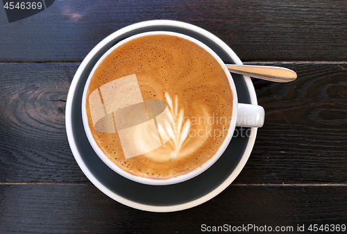 Image of cup of cappuccino