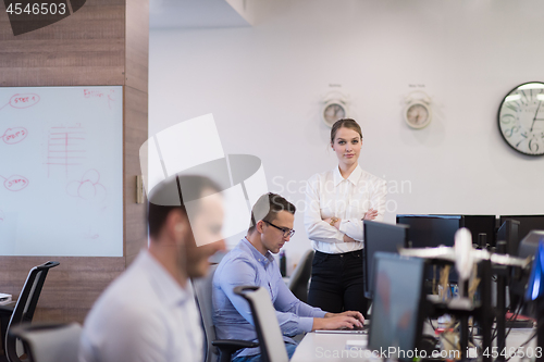 Image of Portrait of successful Businesswoman