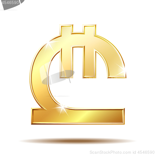 Image of Georgian lari currency symbol