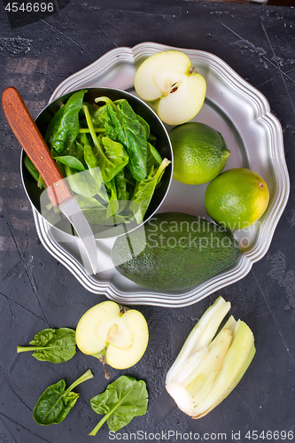 Image of green food