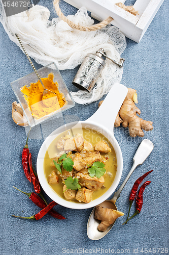 Image of chicken curry