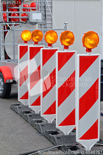 Image of Road Barrier Lights