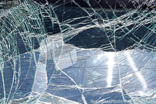 Image of Broken Windscreen