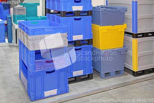 Image of Crates and Boxes