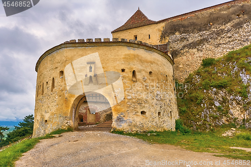 Image of Rasnov Citadel in Romania