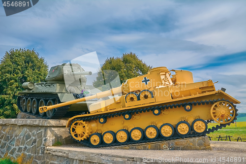 Image of Memorial in Memory of the Tank Battle