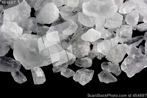Image of rock salt crystals