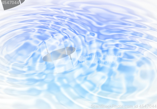 Image of Abstract blue water ripples background