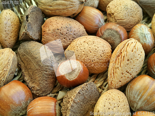 Image of Mix of different types nuts