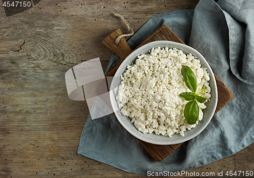 Image of bowl of cottage cheese