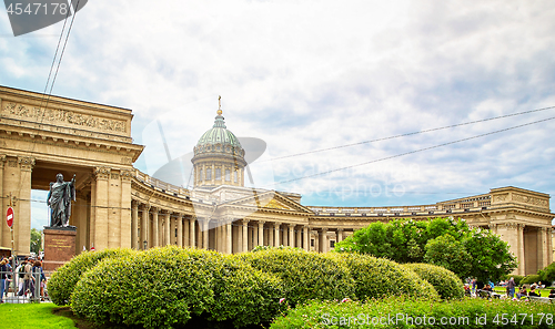 Image of Kazan Cathedral in Saint Petersburg, Russia