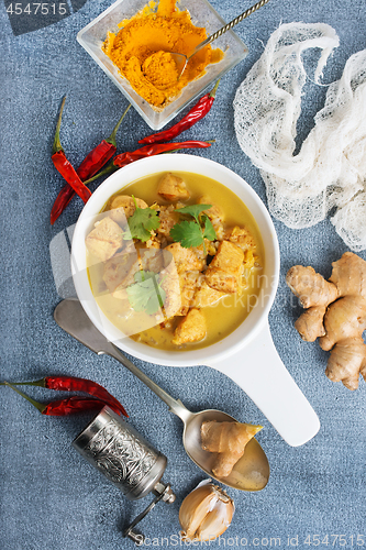 Image of chicken curry