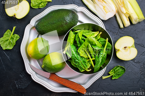 Image of green food