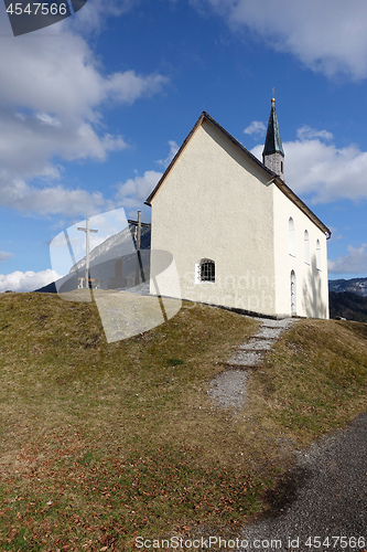 Image of chapel near Eschenlohe Bavaria Germany