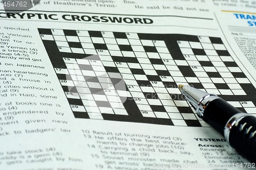 Image of Crossword puzzle