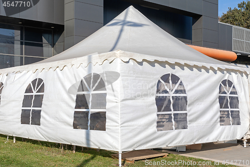 Image of White Canopy Tent