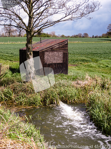 Image of Drainage Ditch and Pump House