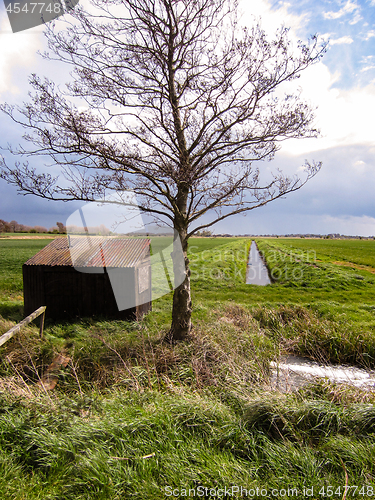 Image of Drainage Ditch and Pump House