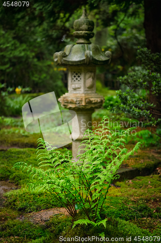 Image of Japanese garden, Park Clingendael, The Hague, Netherlands