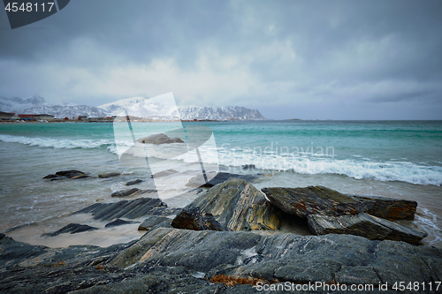 Image of Lofoten islands landscape