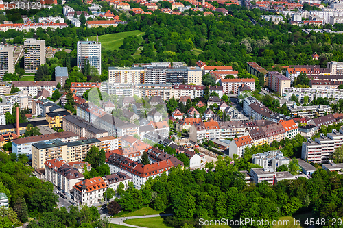 Image of Aerial view of Munich, Germany