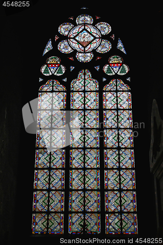 Image of Stained Window Notre Dame