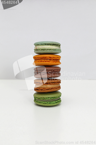 Image of Stacks of Macarons