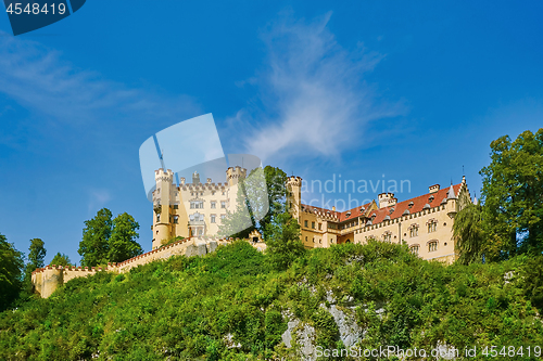 Image of Hohenschwangau Castle in Germany