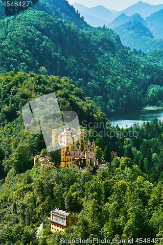 Image of Hohenschwangau Castle in Germany