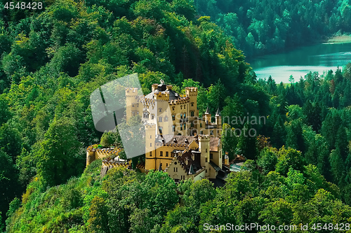 Image of Hohenschwangau Castle in Germany