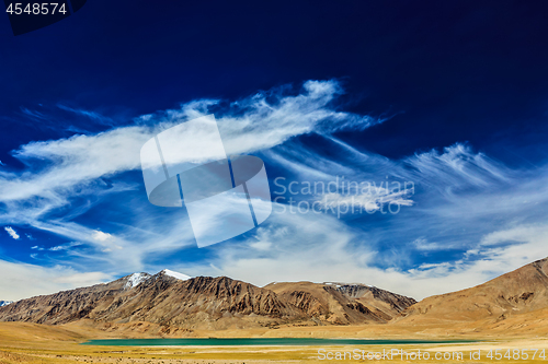 Image of Tso Kar lake, Ladakh, India