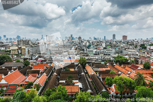 Image of Aerial view of Bangkok, Thailand