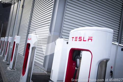 Image of Tesla Charging Station