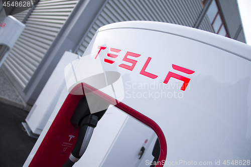 Image of Tesla Charging Station