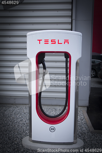 Image of Tesla Charging Station