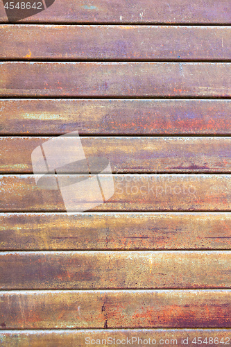 Image of rusty metal plate background decoration